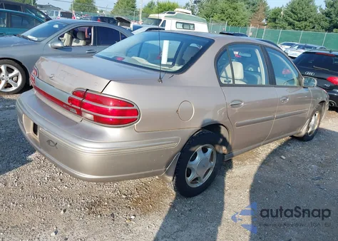 1999 Oldsmobile Cutlass Gls from USA, damaged, VIN 1G3NG52M9X6338468